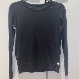 Long sleeve black lululemon top